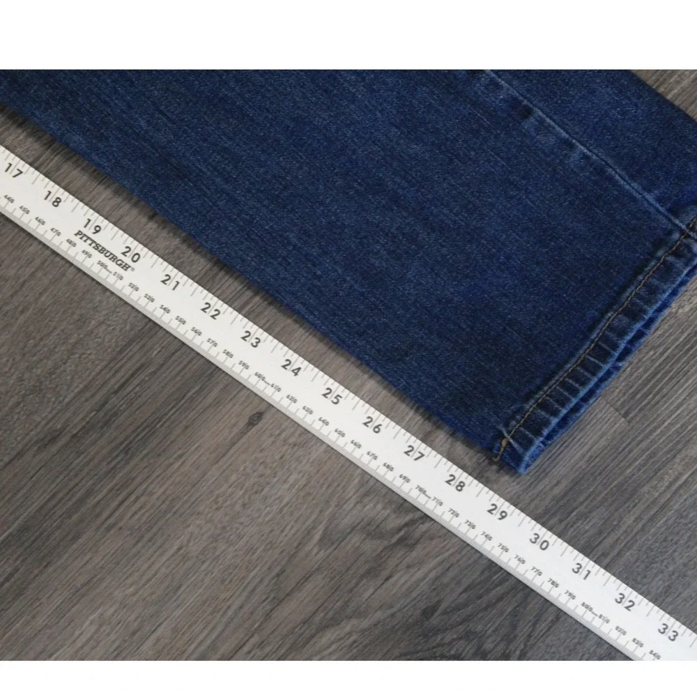 Levi's 505 Regular Fit Medium Wash Blue Denim Jeans‎ W36 L30
